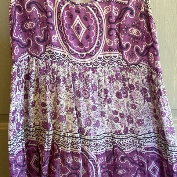 Roots size M flowy/gauzy sleeveless dress - Picture 3 of 6